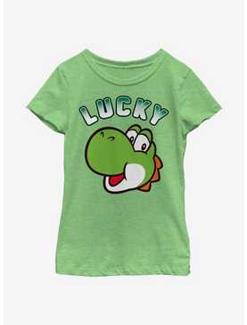 Nintendo Super Mario Yoshi Lucky Youth Girls T-Shirt, , hi-res