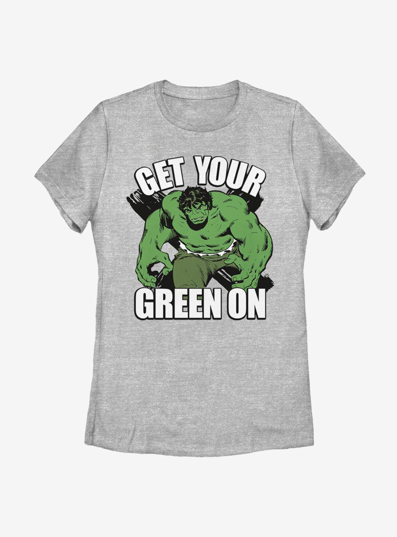 Marvel Hulk Green Hulk Womens TShirt