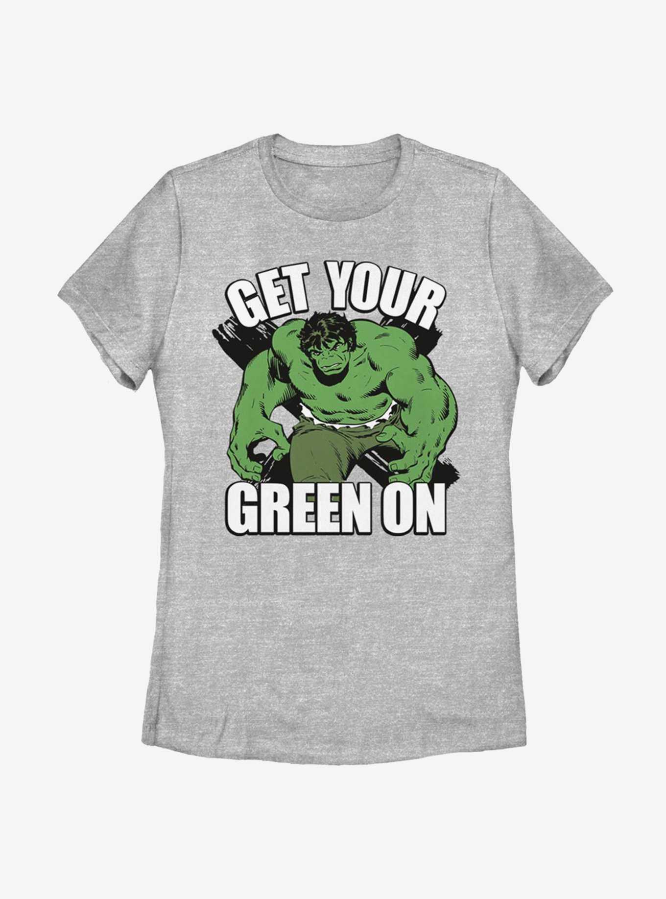 Marvel Hulk Green Hulk Womens T-Shirt, , hi-res