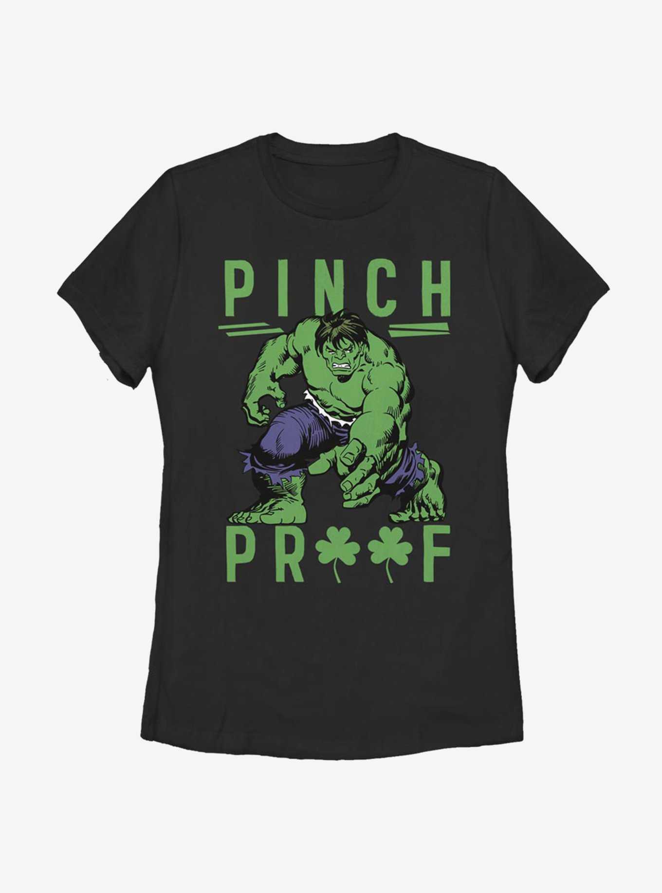 Marvel Hulk Green Pinch Womens T-Shirt, , hi-res