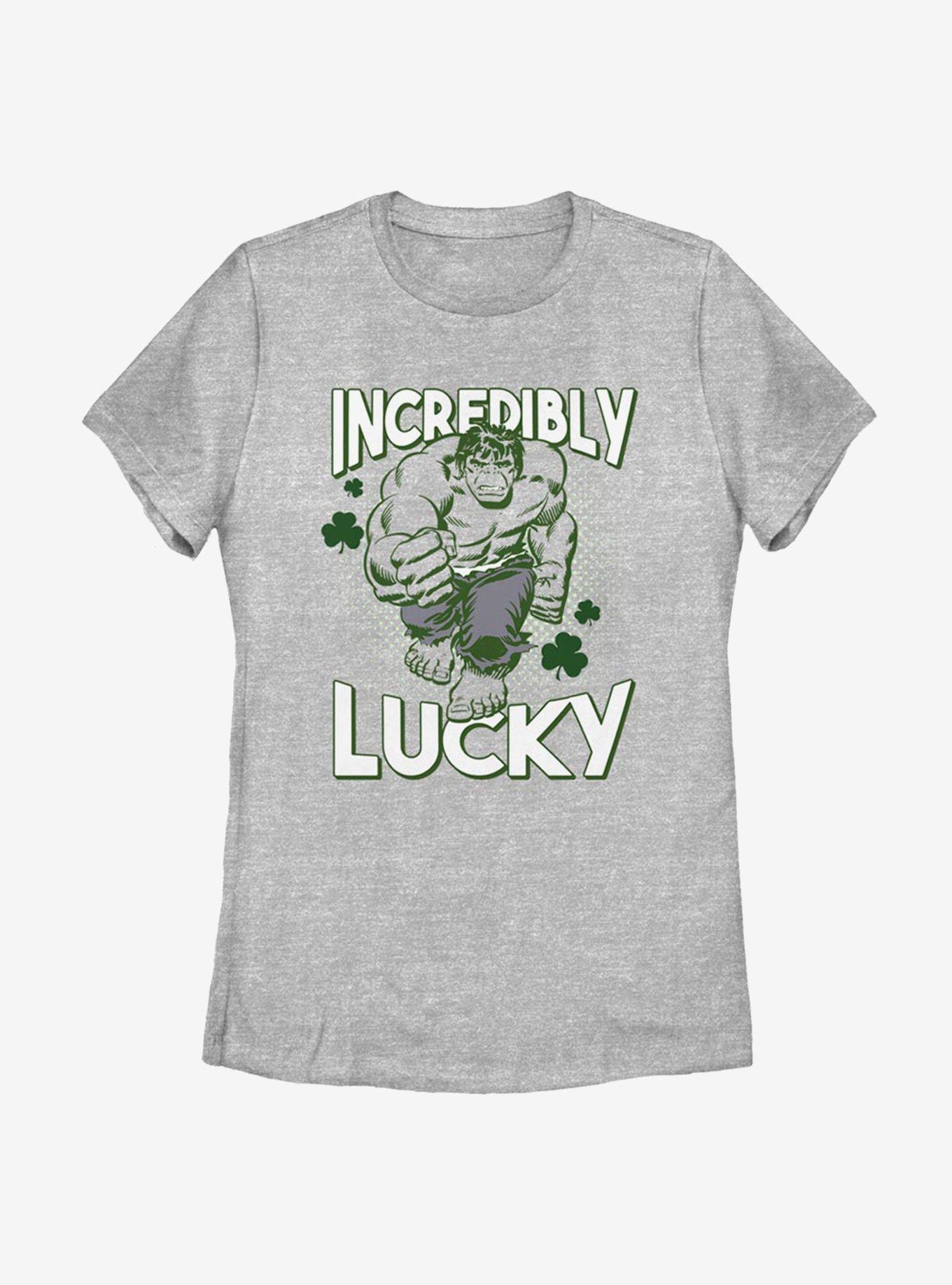 Marvel Hulk Incredibly Lucky Womens T-Shirt, , hi-res