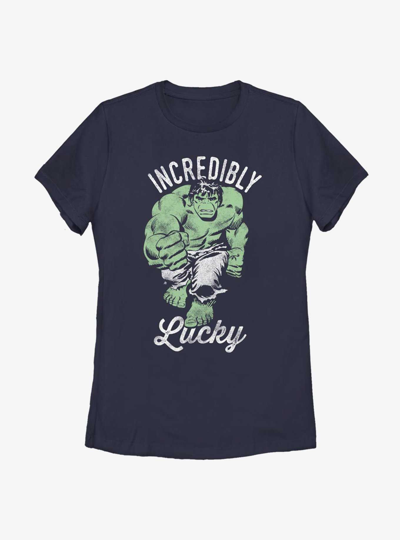 Marvel Hulk Incredibly Lucky Womens T-Shirt, , hi-res
