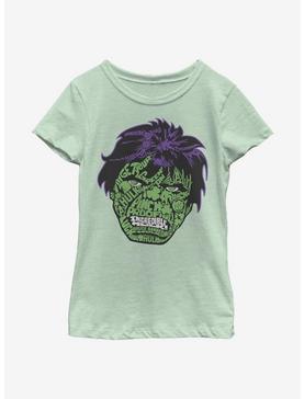 Marvel Hulk Luck Icons Face Youth Girls T-Shirt, , hi-res