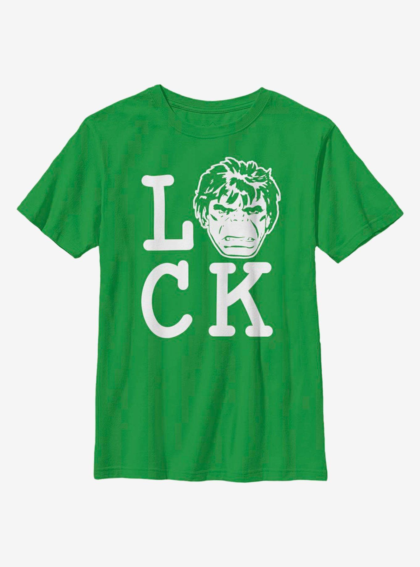 Marvel Hulk Luck Youth T-Shirt, , hi-res