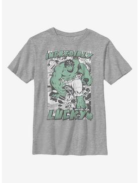 Marvel Hulk Incredibly Lucky Youth T-Shirt, , hi-res