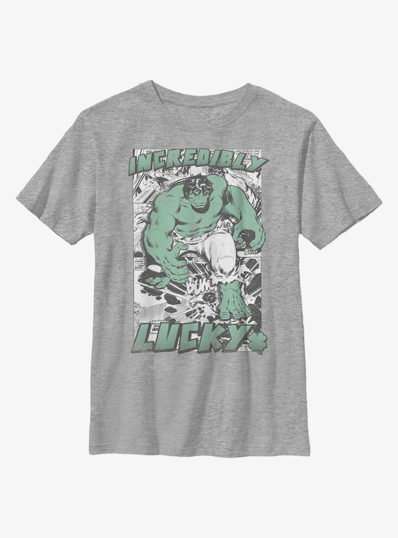 Marvel Hulk Incredibly Lucky Youth T-Shirt, , hi-res