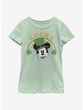 Disney Mickey Mouse Lucky Mickey Youth Girls T-Shirt, MINT, hi-res
