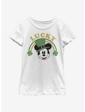 Disney Mickey Mouse Lucky Mickey Youth Girls T-Shirt, , hi-res