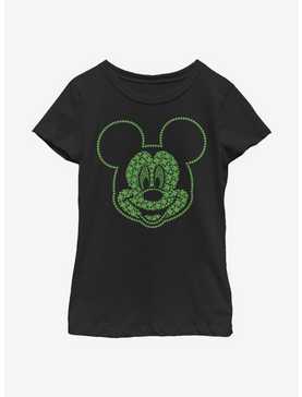 Disney Mickey Mouse Mickey Clovers Youth Girls T-Shirt, , hi-res