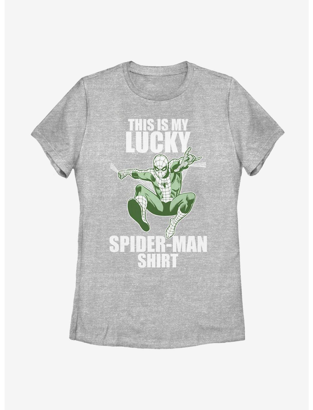 Marvel Spider-Man Lucky Spider Womens T-Shirt, ATH HTR, hi-res