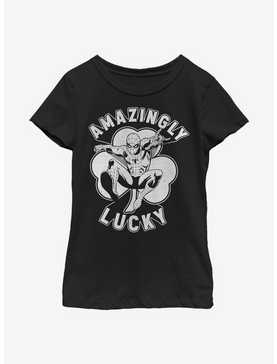 Marvel Spider-Man Lucky Spidey Youth Girls T-Shirt, , hi-res