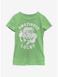Marvel Spider-Man Lucky Spidey Youth Girls T-Shirt, GRN APPLE, hi-res