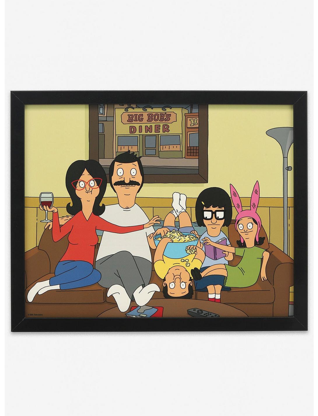 Bob's Burgers Family Portrait Framed Wood Wall Art, , hi-res
