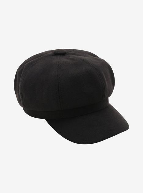 Black Cabbie Hat | Hot Topic