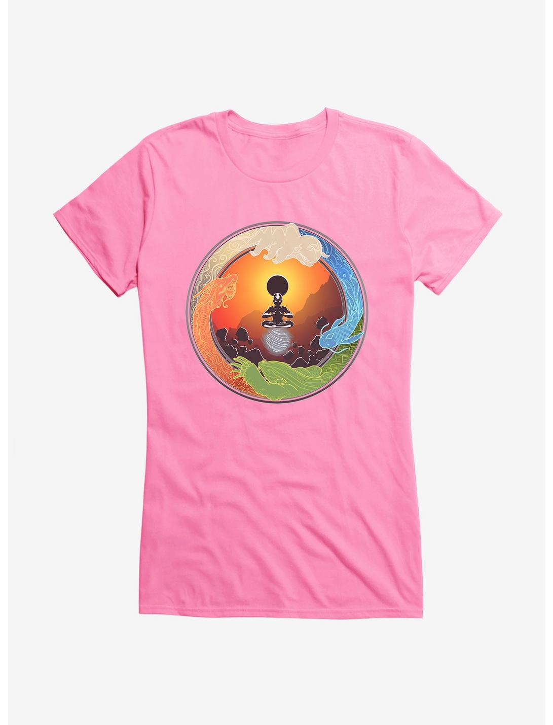 Avatar: The Last Airbender Eclipsing Balance Girls T-Shirt, CHARITY PINK, hi-res