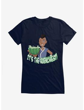 Avatar: The Last Airbender Sokka's Quenchiest Cactus Juice Girls T-Shirt, NAVY, hi-res