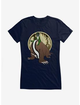 Avatar: The Last Airbender Toph And The Badgermole Girls T-Shirt, NAVY, hi-res