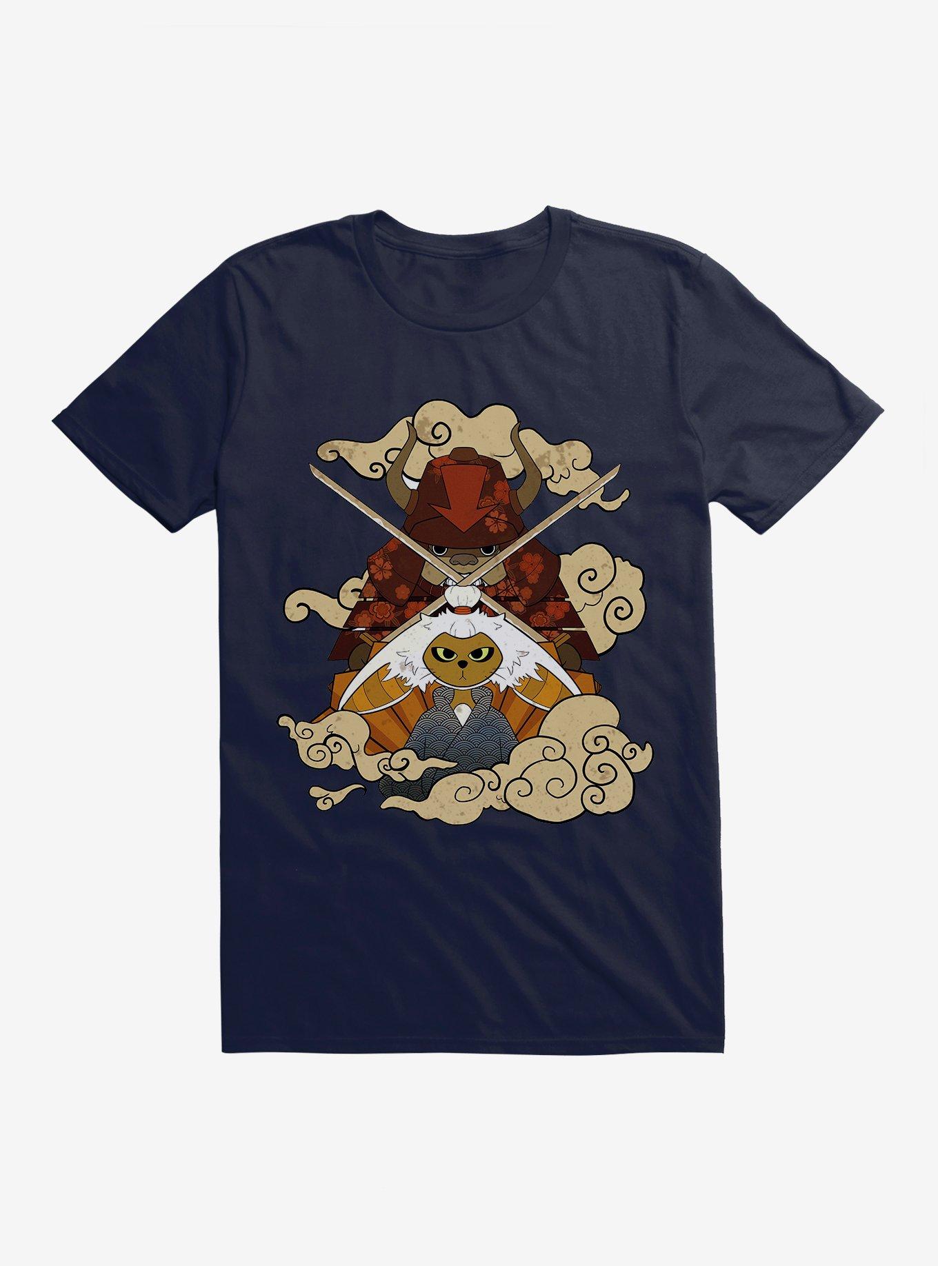 Avatar: The Last Airbender Momo And Appa Dream Battle T-Shirt, NAVY, hi-res