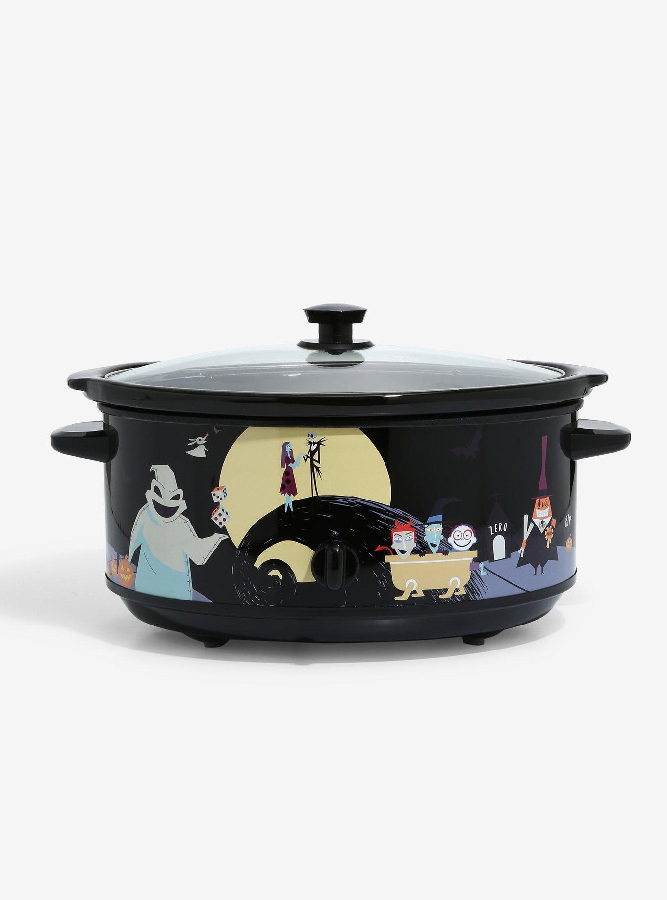 Nightmare Before Christmas 7-Quart Sketch Pattern Slow Cooker