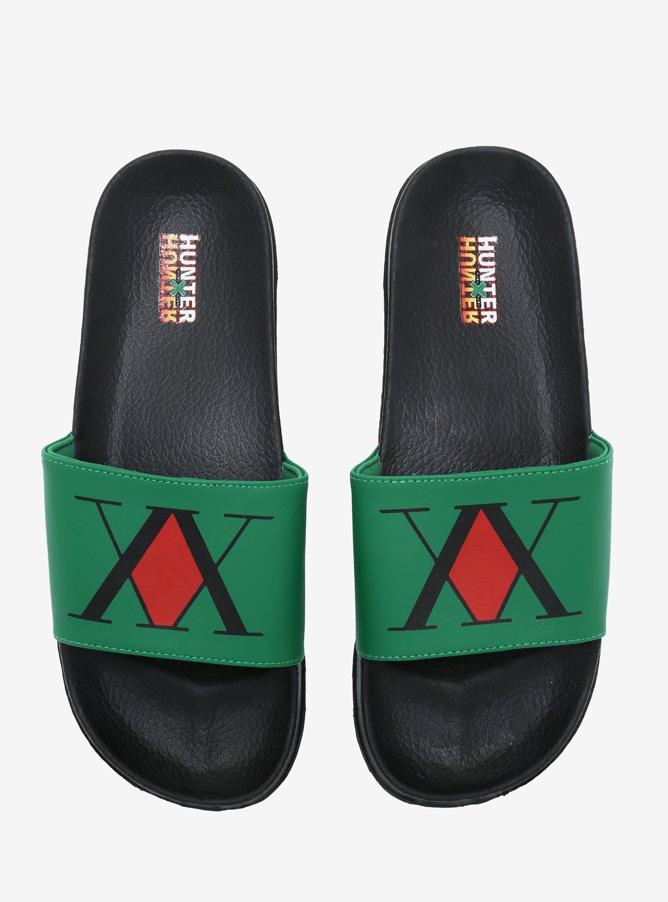 hunter slide sandals
