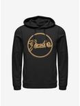 Fender Neon Logo Hoodie, BLACK, hi-res