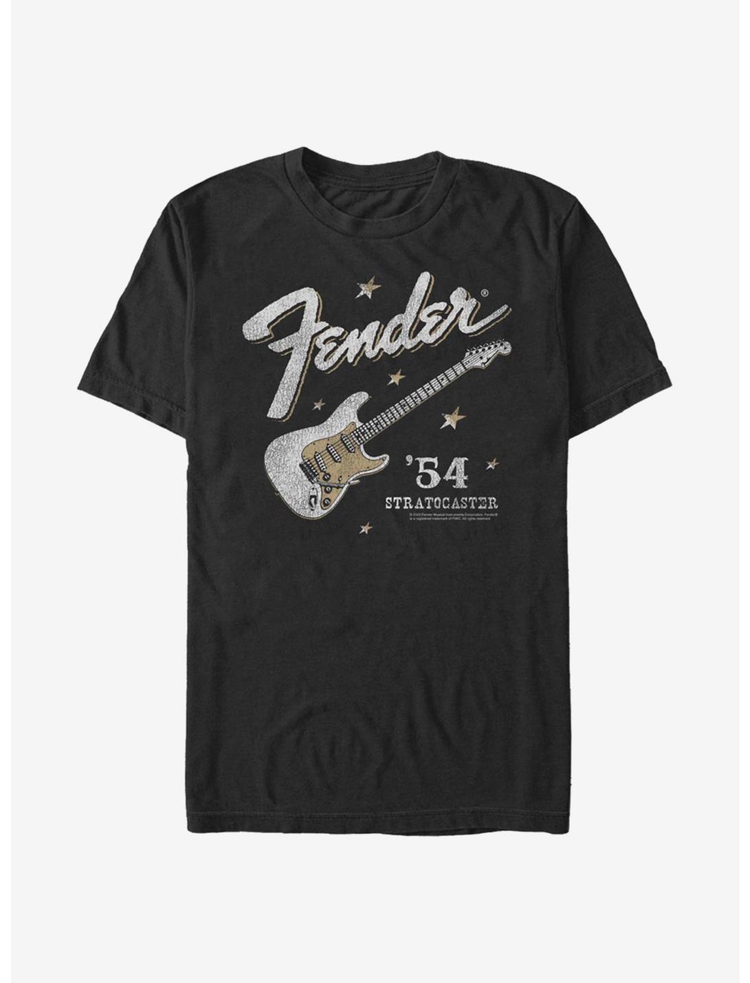 Fender Western Startocaster T-Shirt, BLACK, hi-res