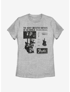 Fender Litho Ad Womens T-Shirt, , hi-res