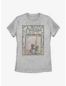 Fender Retro Poster Womens T-Shirt, , hi-res