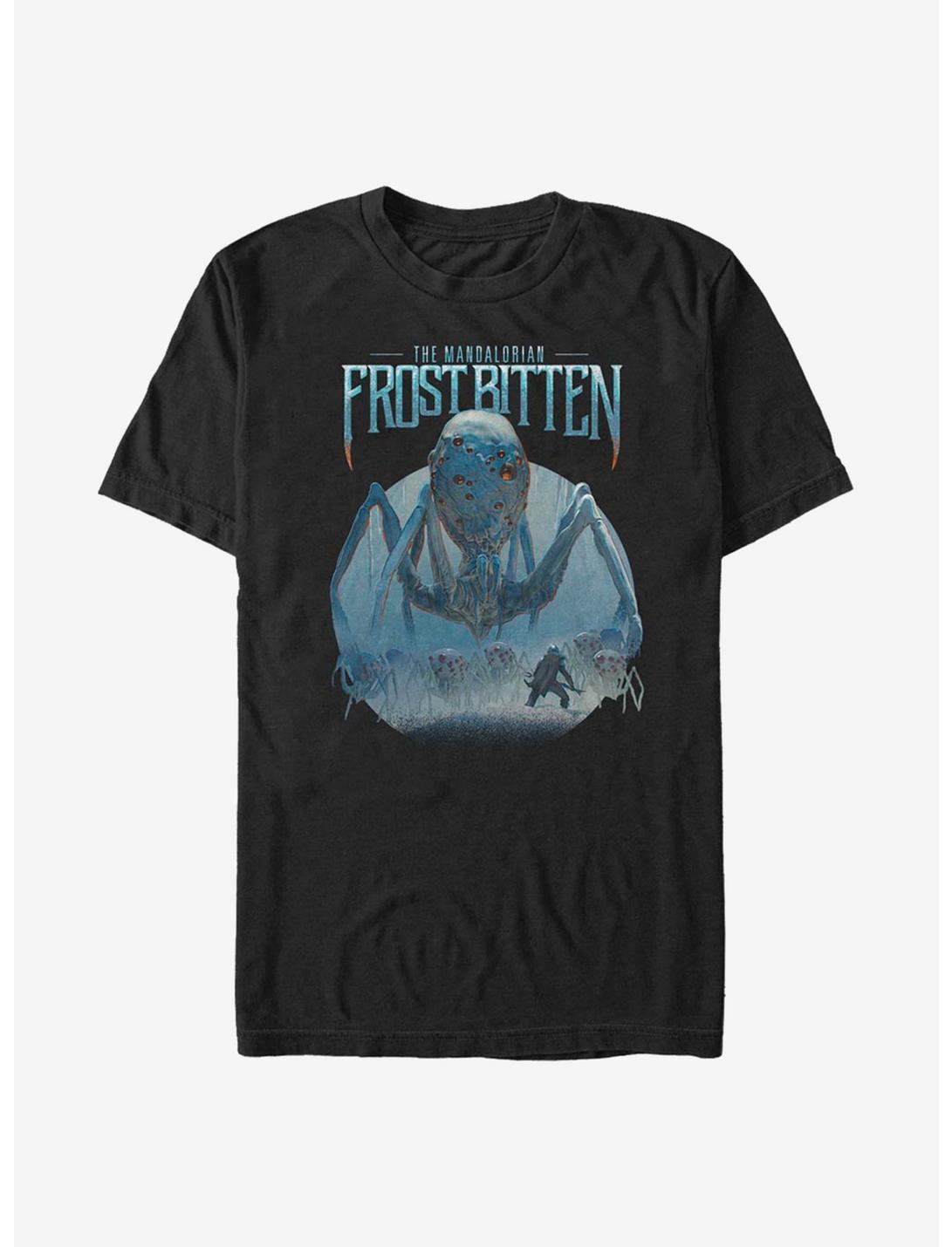 Star Wars The Mandalorian Frost Bitten Spiders T-Shirt, BLACK, hi-res