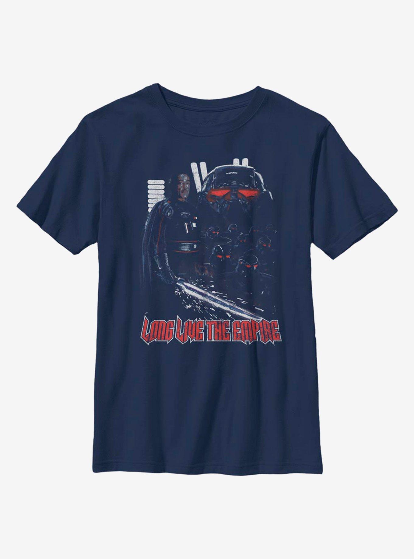 Star Wars The Mandalorian Darksaber Controller Youth T-Shirt, NAVY, hi-res