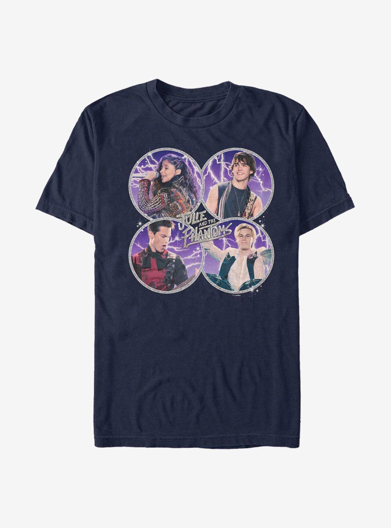 Julie And The Phantoms Julie Reggie Luke Alex T-Shirt, , hi-res