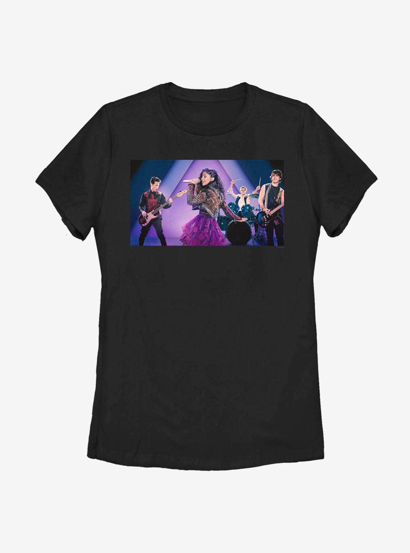Julie And The Phantoms Julie On Stage Womens T-Shirt, BLACK, hi-res