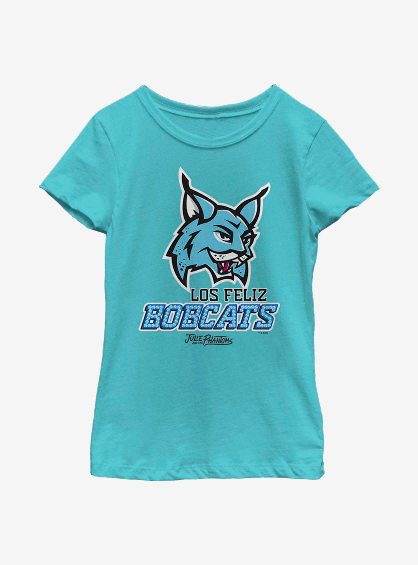 Julie And The Phantoms Bobcat Youth Girls T-Shirt, TAHI BLUE, hi-res