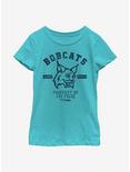 Julie And The Phantoms Collegiate Bobcats Youth Girls T-Shirt, TAHI BLUE, hi-res
