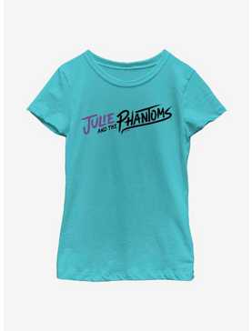 Julie And The Phantoms Curved Logo Youth Girls T-Shirt, , hi-res