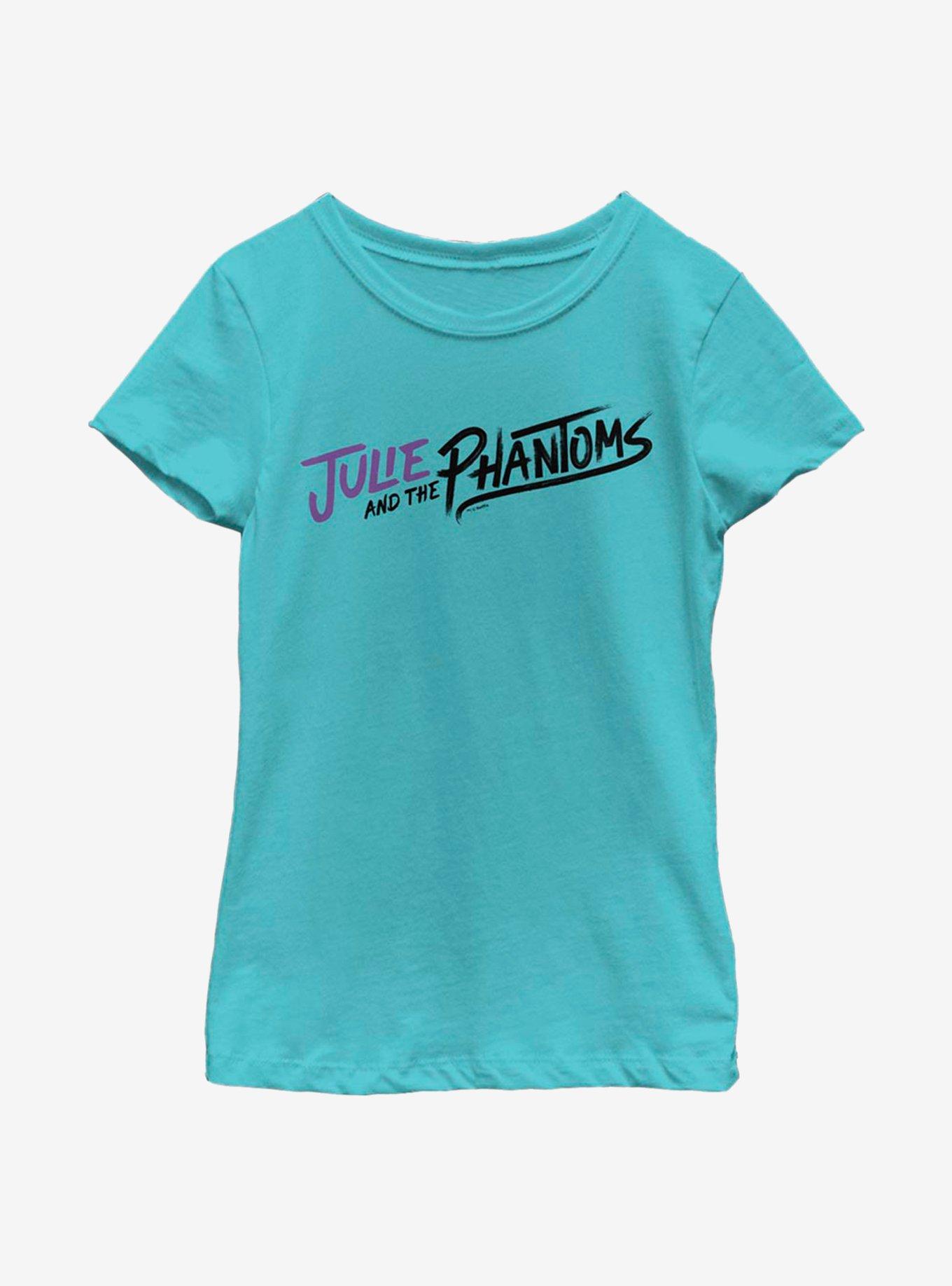 Julie And The Phantoms Curved Logo Youth Girls T-Shirt, , hi-res