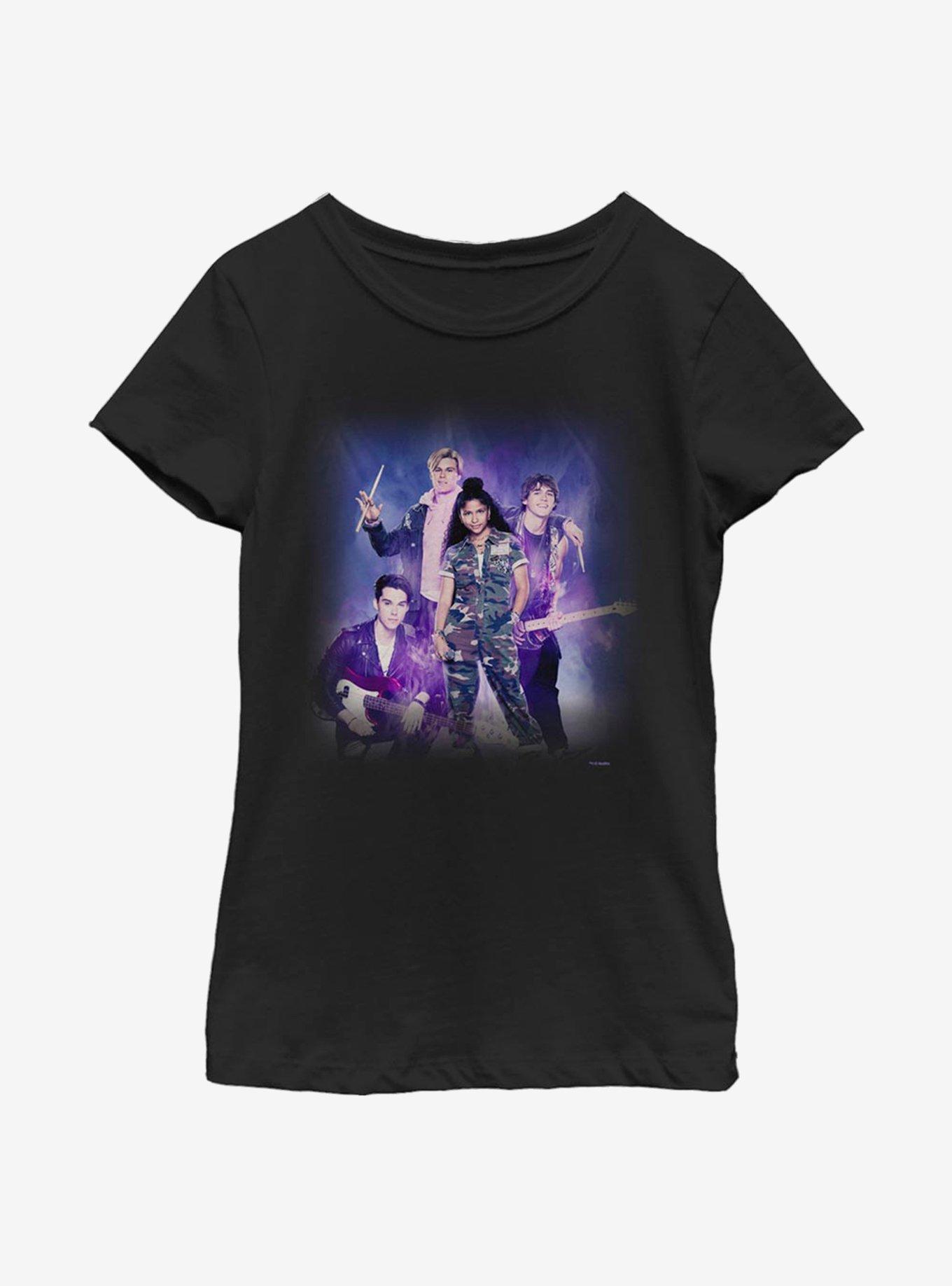Julie And The Phantoms The Phantoms Group Shot Youth Girls T-Shirt, , hi-res