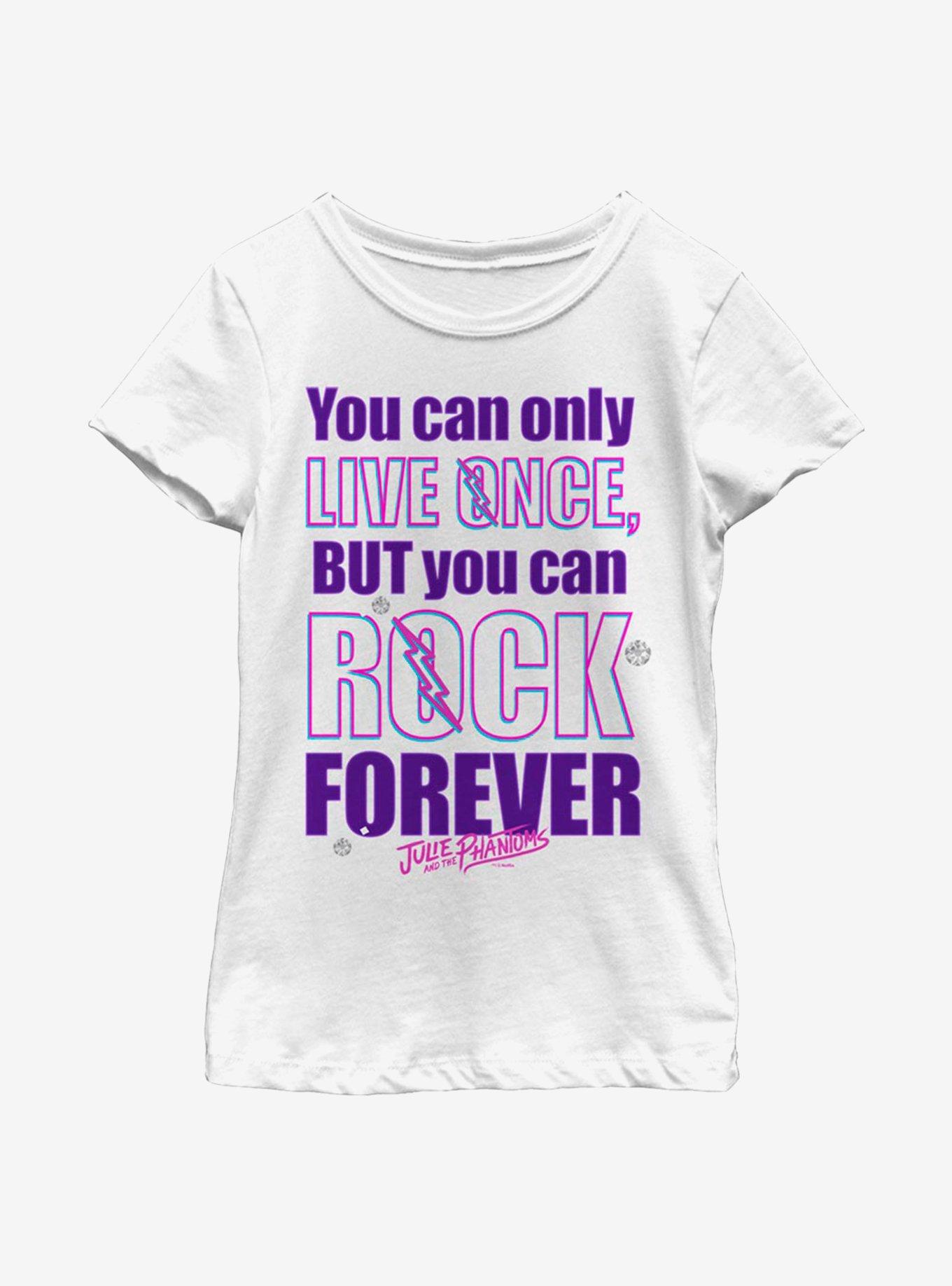 Julie And The Phantoms Rock Forever Youth Girls T-Shirt, , hi-res