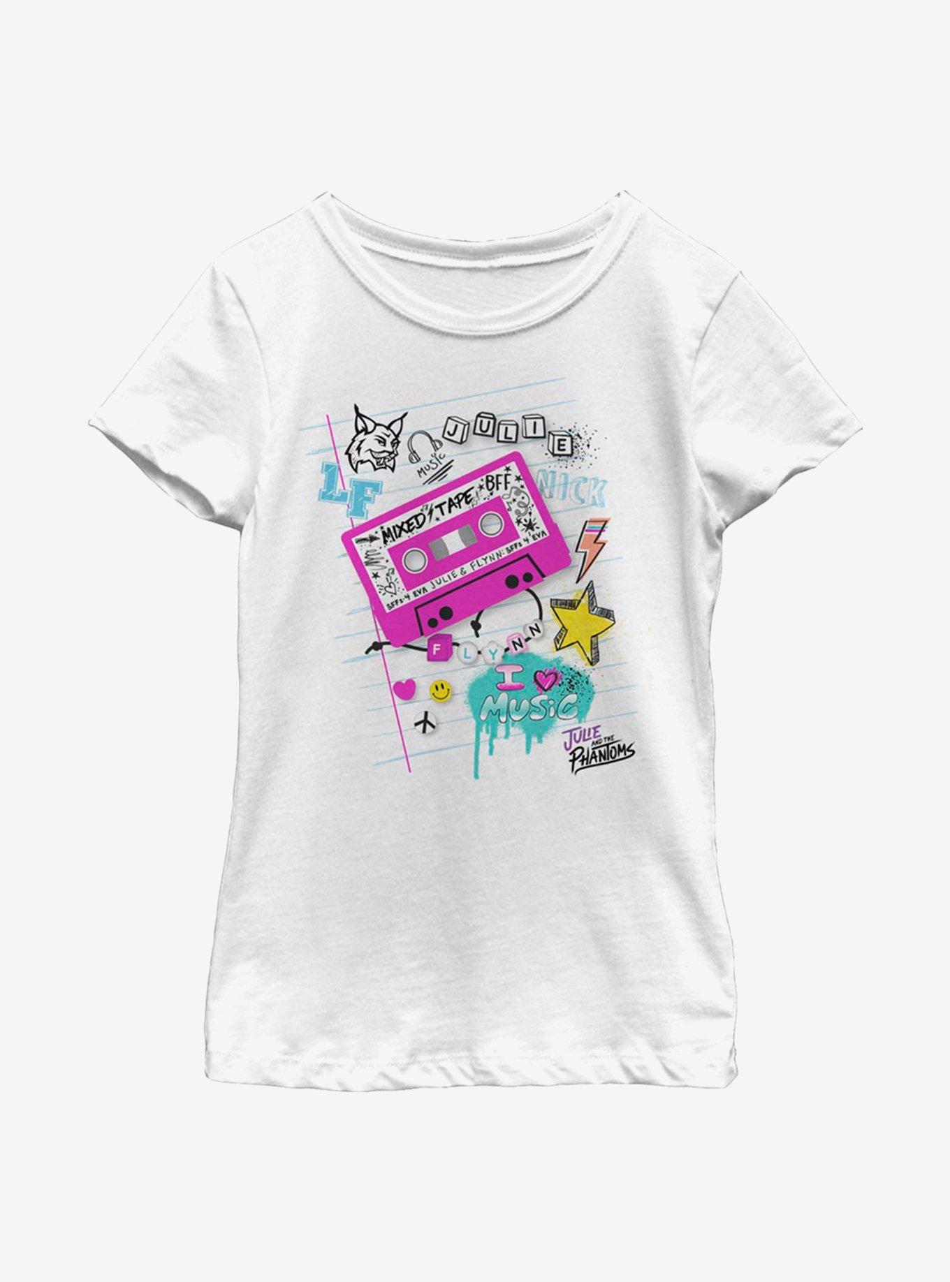 Julie And The Phantoms School Page Youth Girls T-Shirt, , hi-res