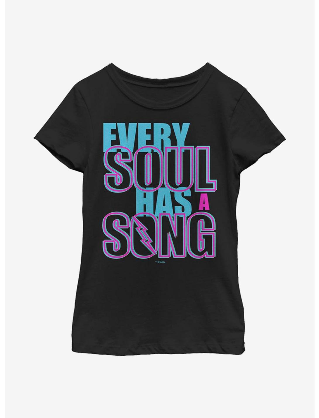 Julie And The Phantoms Soul Song Youth Girls T-Shirt, BLACK, hi-res