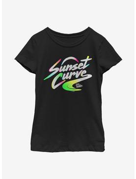 Julie And The Phantoms Sunset Curve Logo Youth Girls T-Shirt, , hi-res