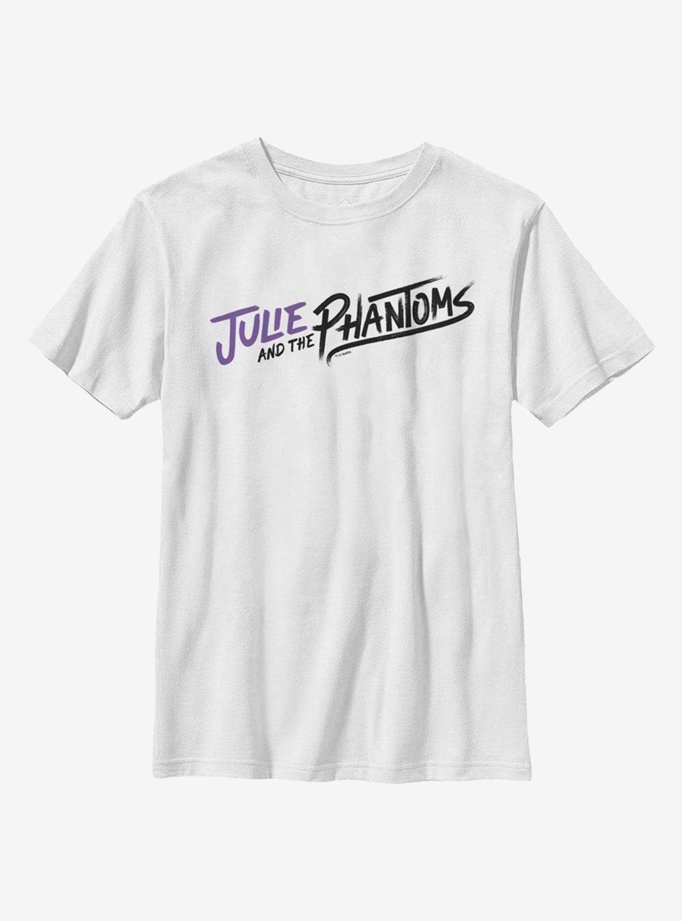 Julie And The Phantoms Curved Logo Youth T-Shirt, , hi-res