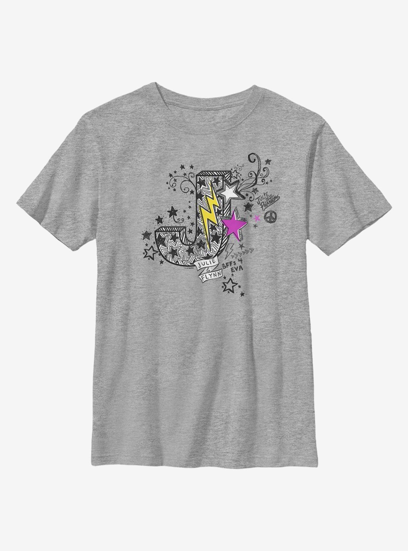 Julie And The Phantoms Julie And Flynn Doodle Youth T-Shirt, , hi-res