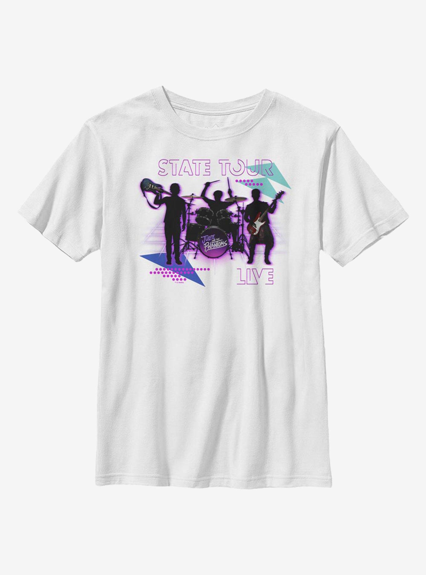 Julie And The Phantoms State Tour Youth T-Shirt, , hi-res