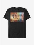 Outer Banks Cover Poster T-Shirt, BLACK, hi-res