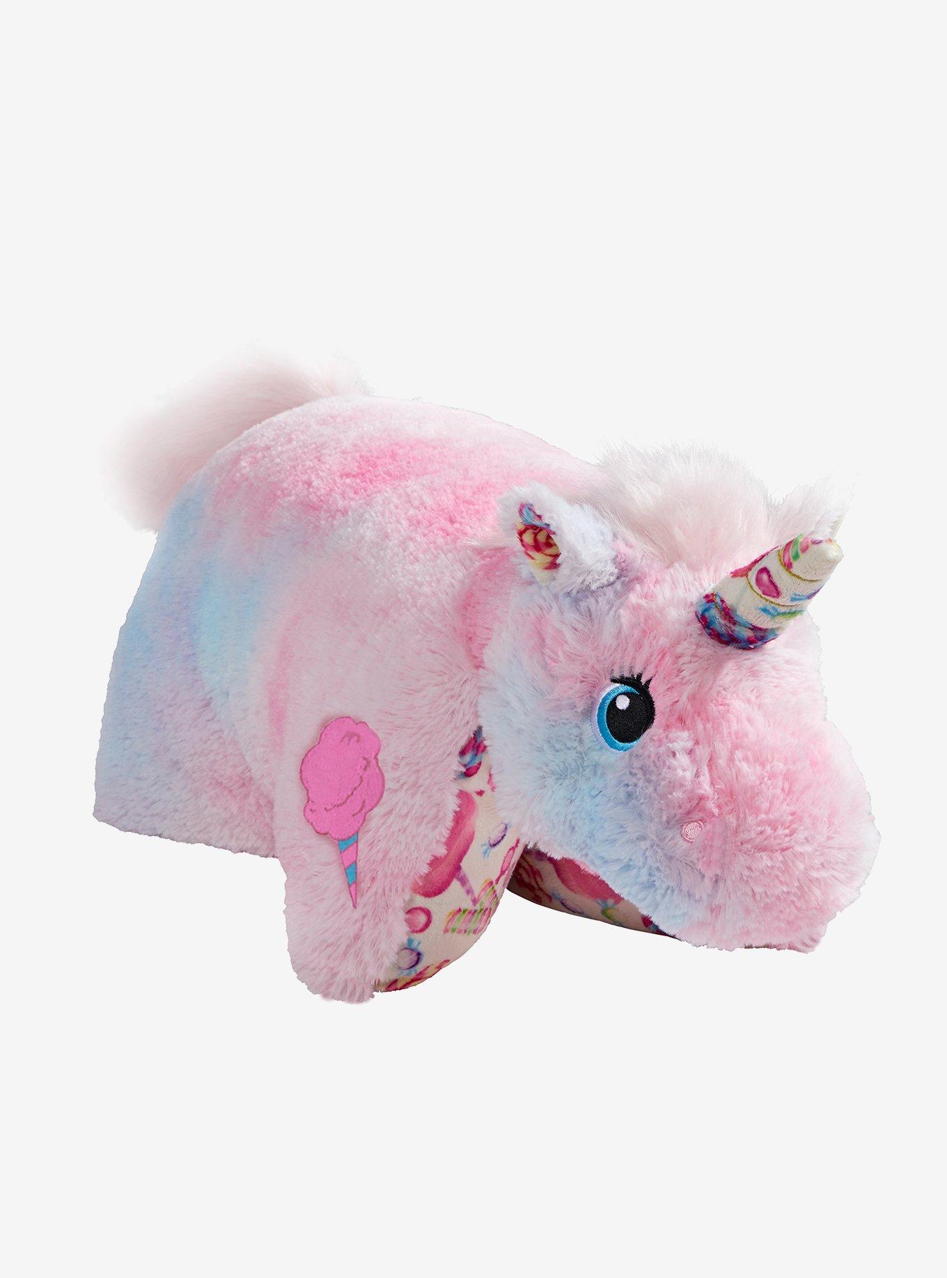 Sweet Scented Cotton Candy Unicorn Pillow Pets Plush Toy, , hi-res