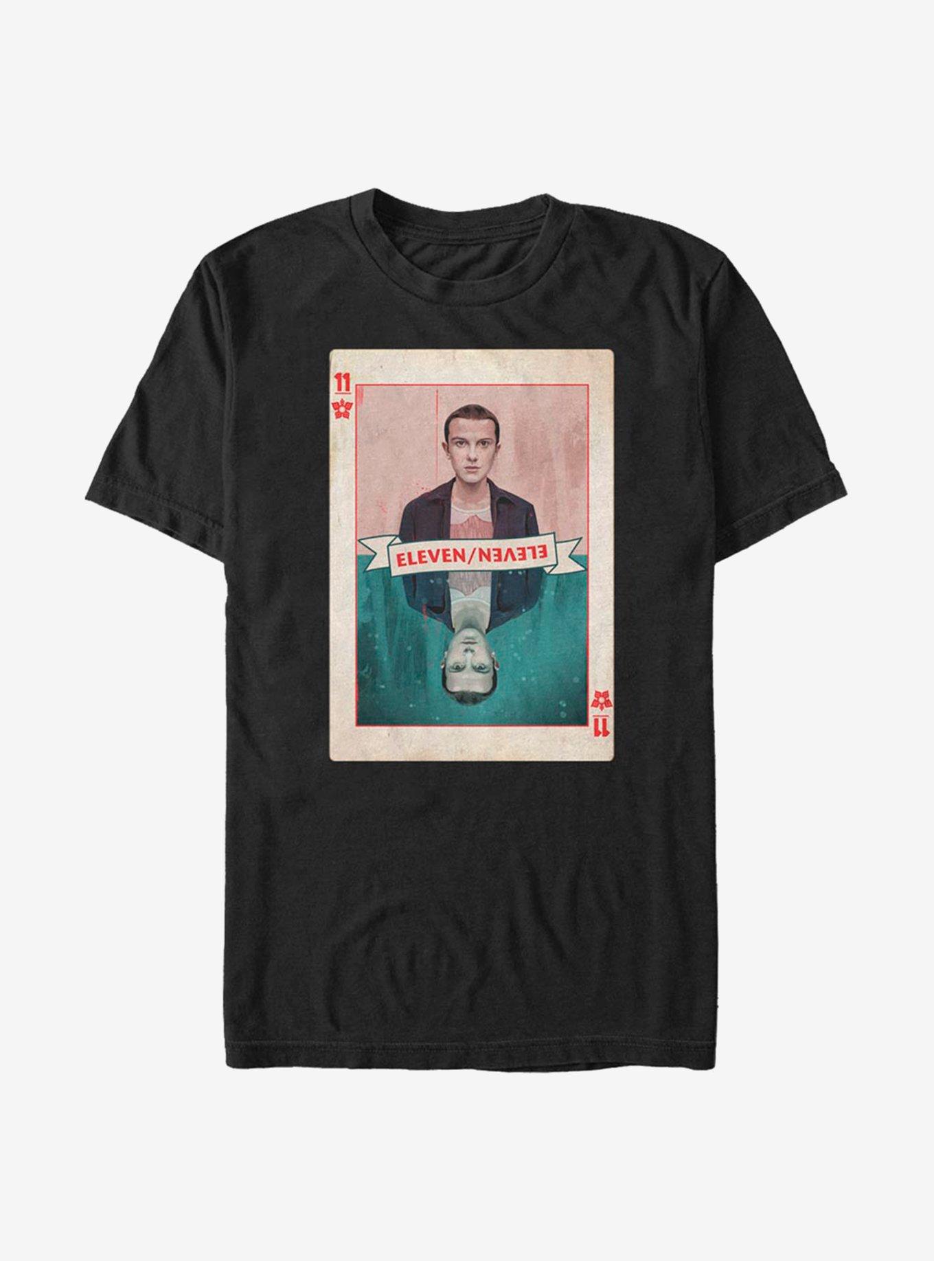 Stranger Things Eleven Card T-Shirt, , hi-res