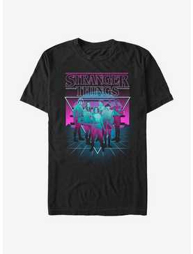 Stranger Things Neon Group T-Shirt, , hi-res