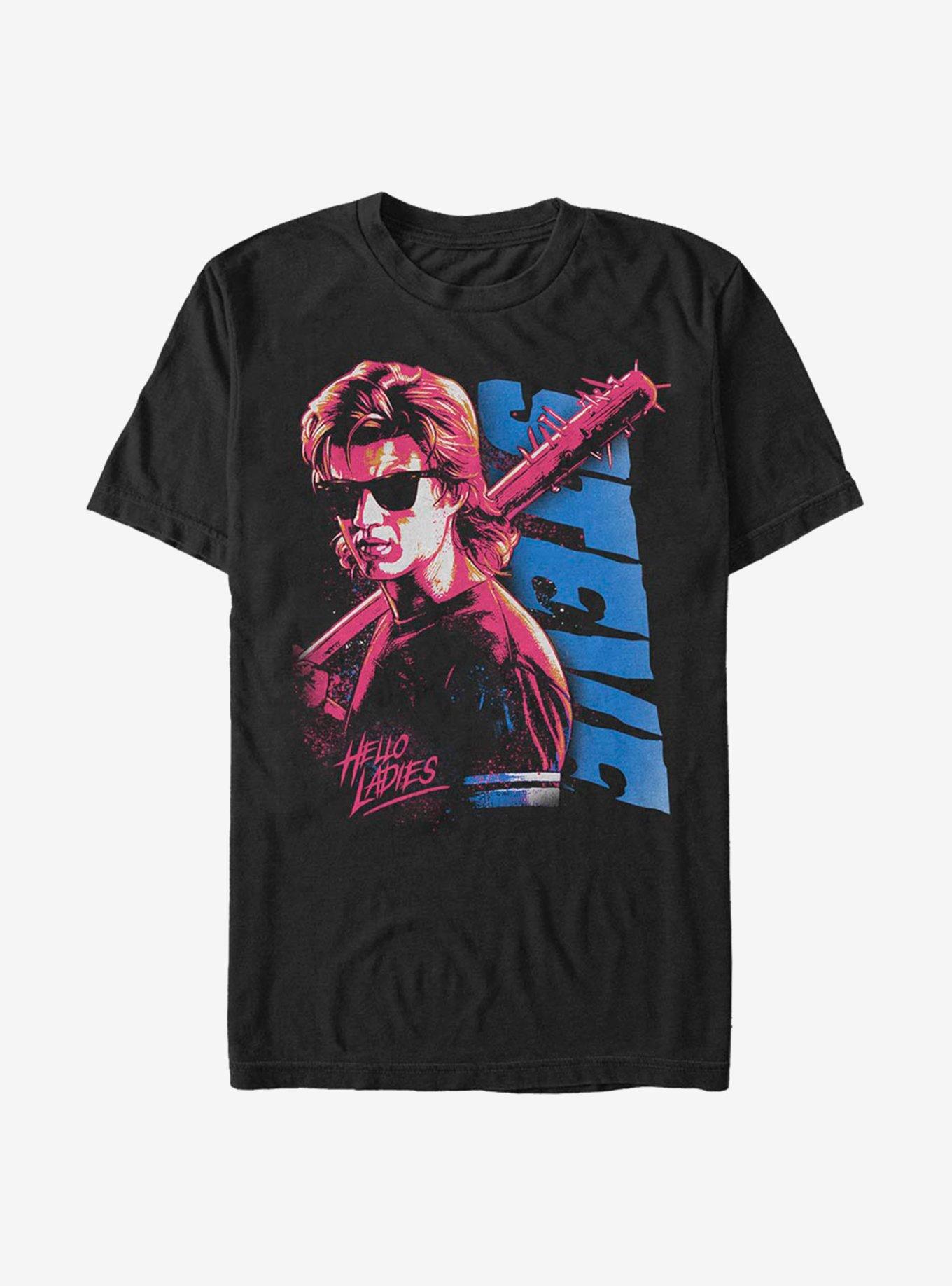 Stranger Things Splatterpunk Steve T-Shirt, , hi-res