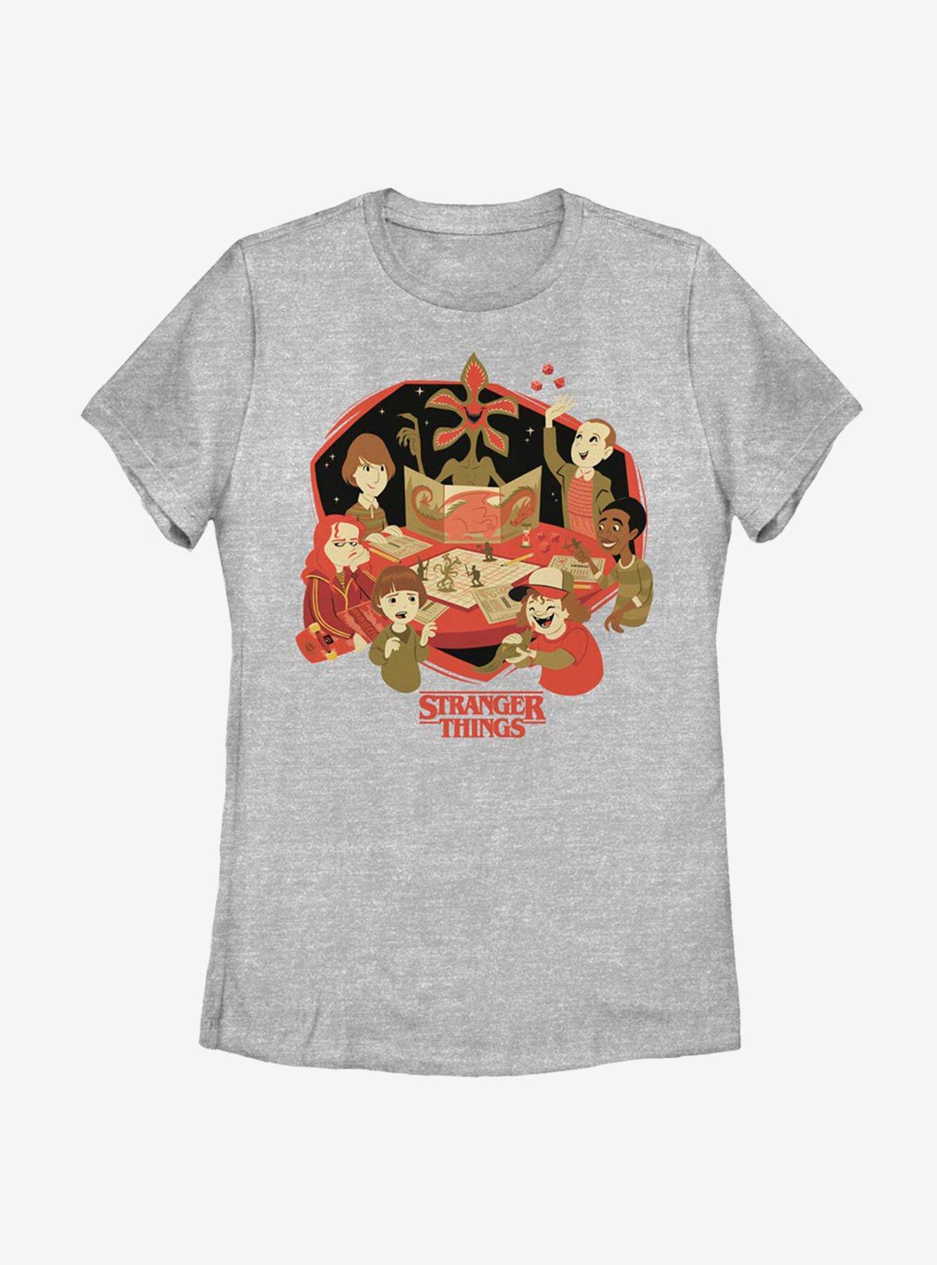 Stranger Things DND Group Womens T-Shirt, , hi-res
